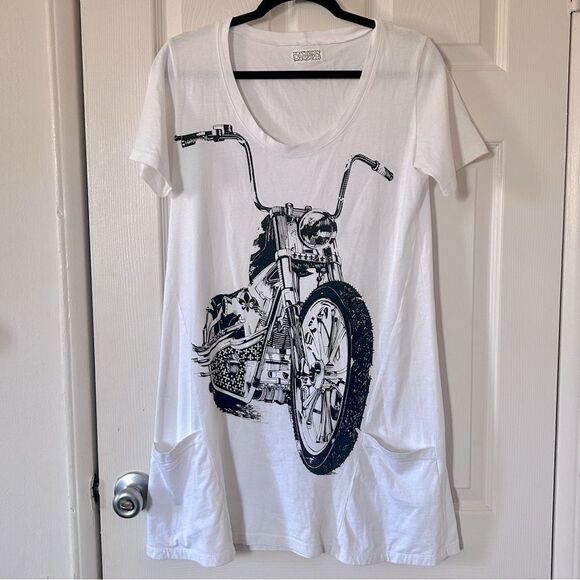 Lauren Moshi Motorcycle T Shirt - Picture 1 of 5